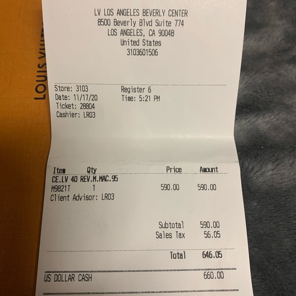 Louis Vuitton Reversible Belt - Picture 5 of 7